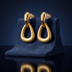 Minimal Gold Drop Earrings