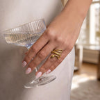 Golden Serpent Ring